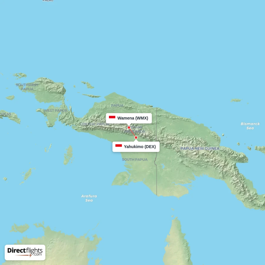 WMX - DEX route map