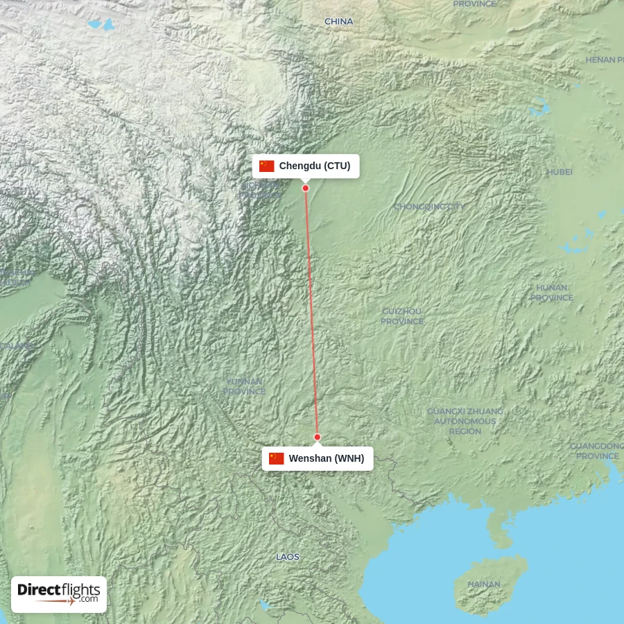 WNH - CTU route map