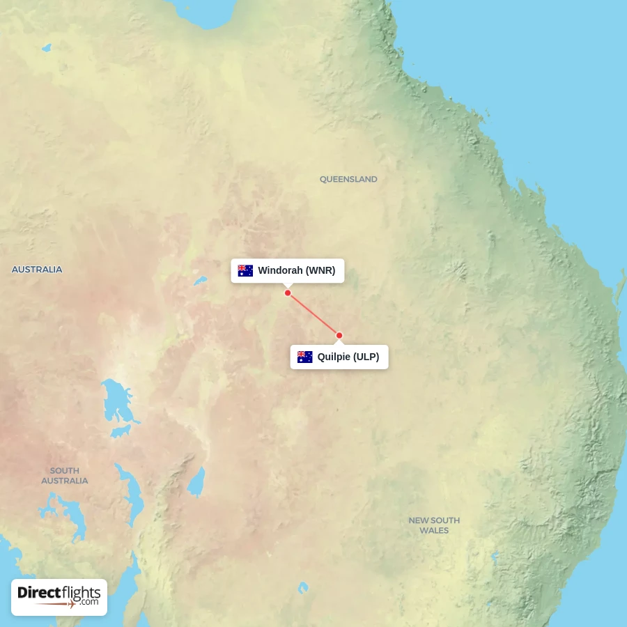 WNR - ULP route map