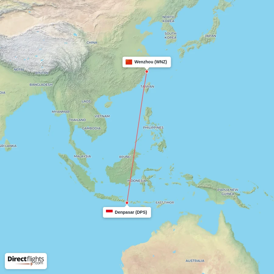 WNZ - DPS route map