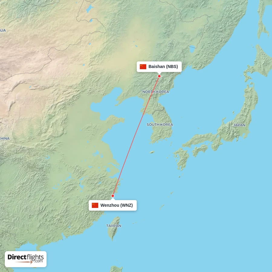 WNZ - NBS route map
