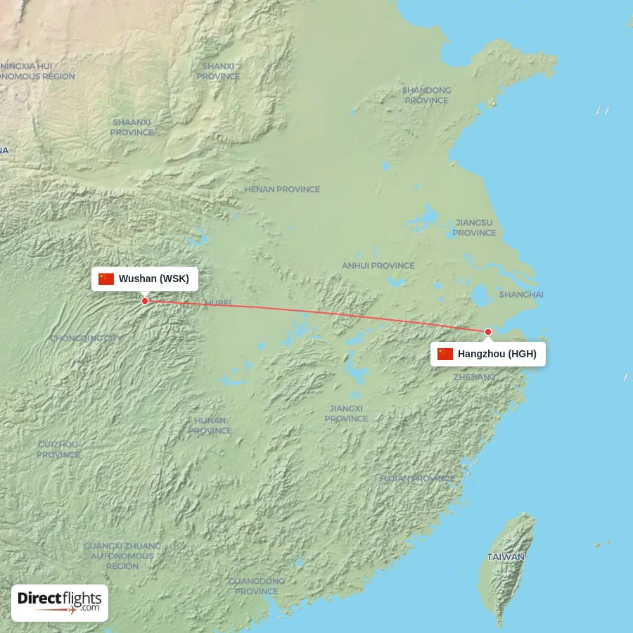 WSK - HGH route map