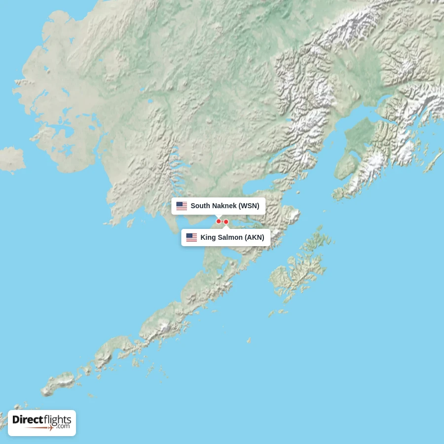 WSN - AKN route map