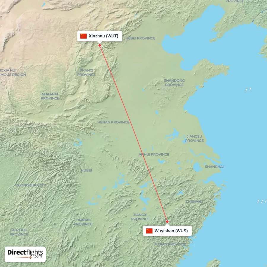 WUS - WUT route map