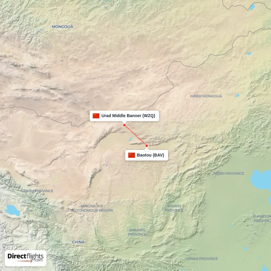 WZQ - BAV route map