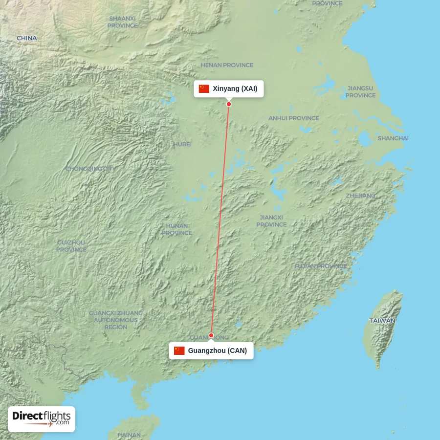XAI - CAN route map