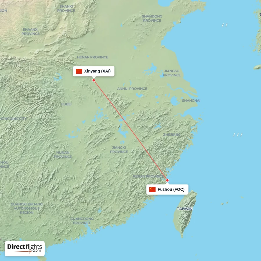 XAI - FOC route map