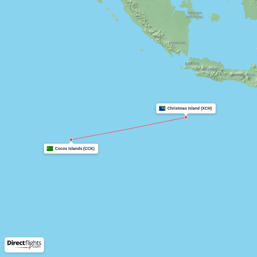 XCH - CCK route map