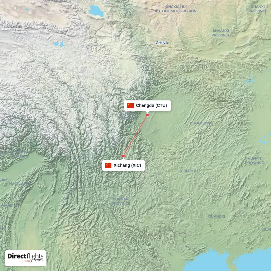 XIC - CTU route map