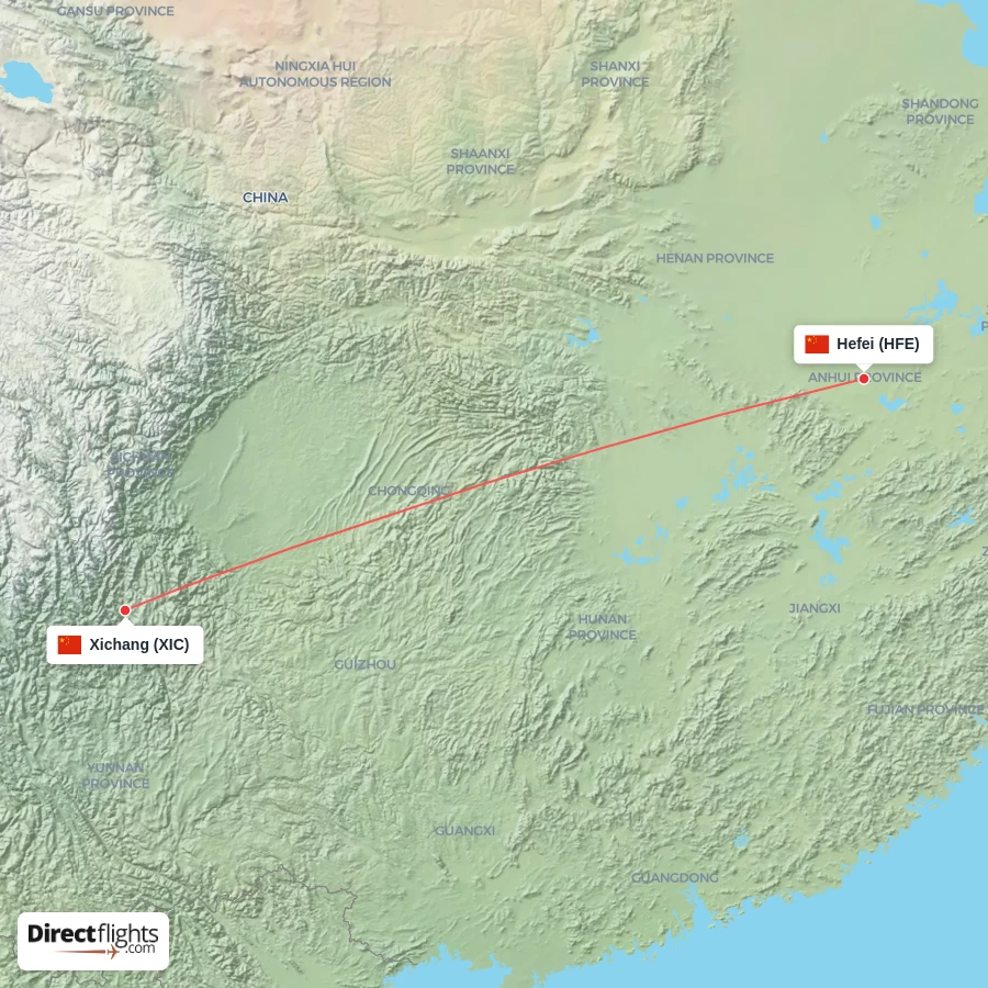 XIC - HFE route map