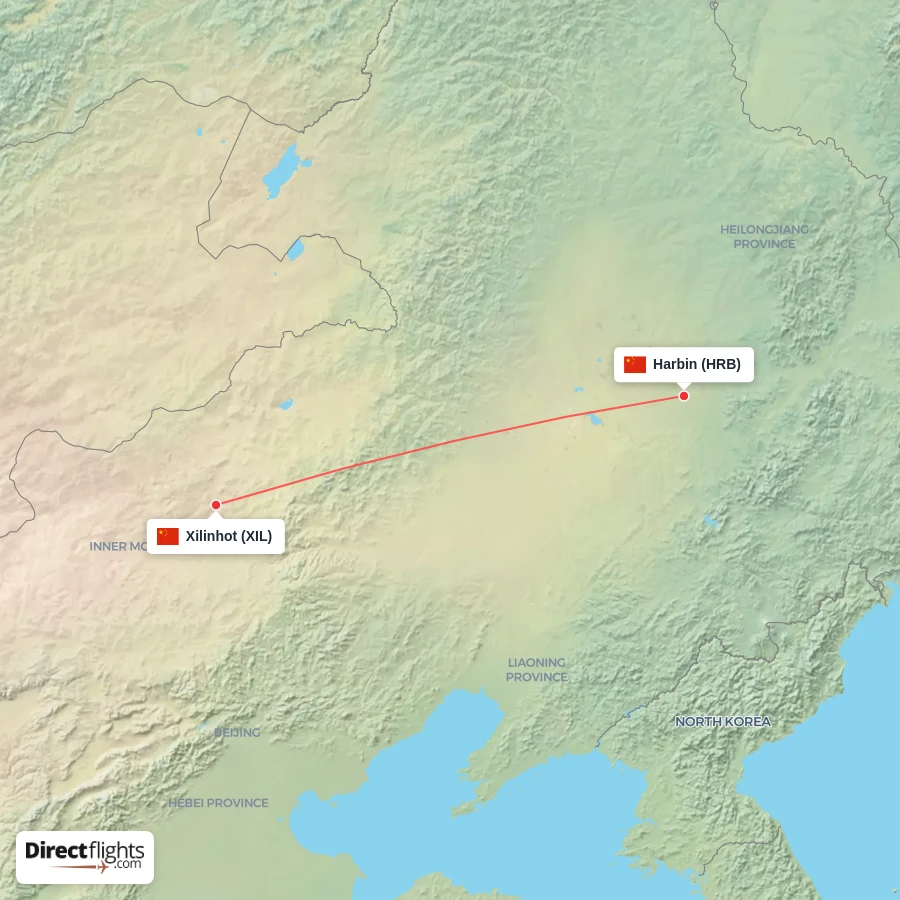 XIL - HRB route map