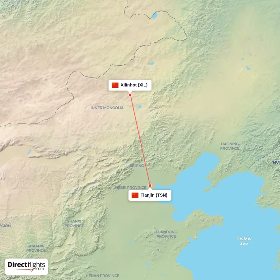 XIL - TSN route map