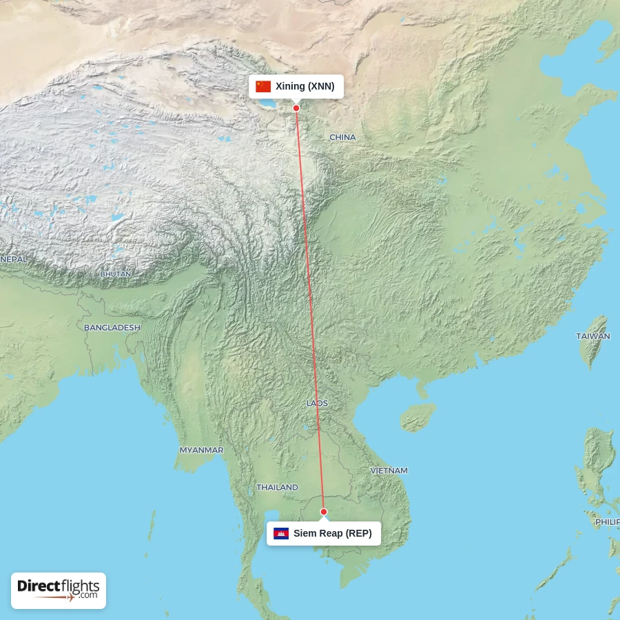 XNN - REP route map