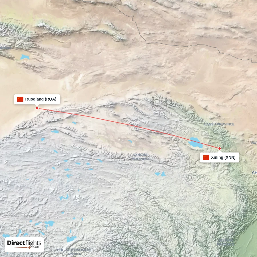 XNN - RQA route map