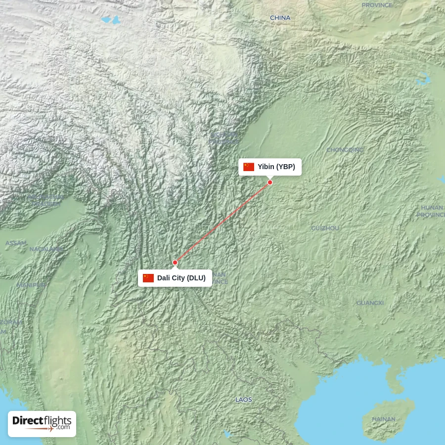 YBP - DLU route map