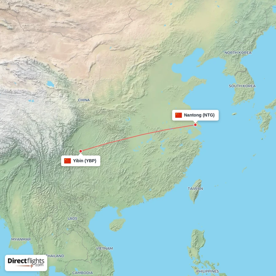 YBP - NTG route map