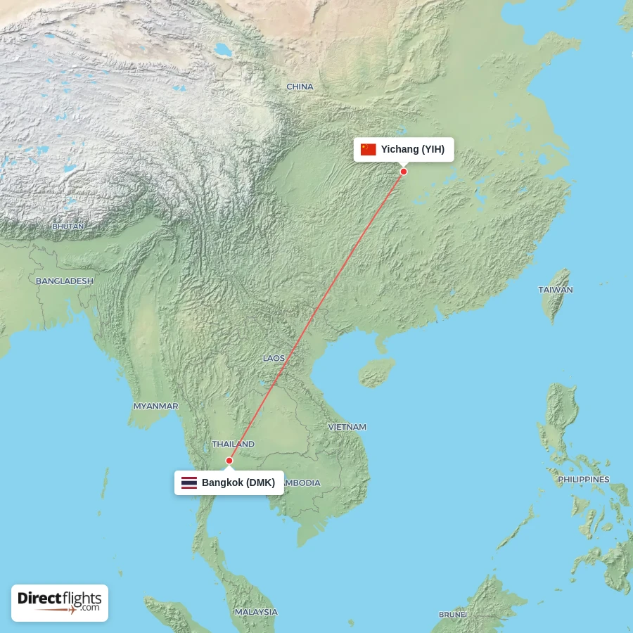 YIH - DMK route map