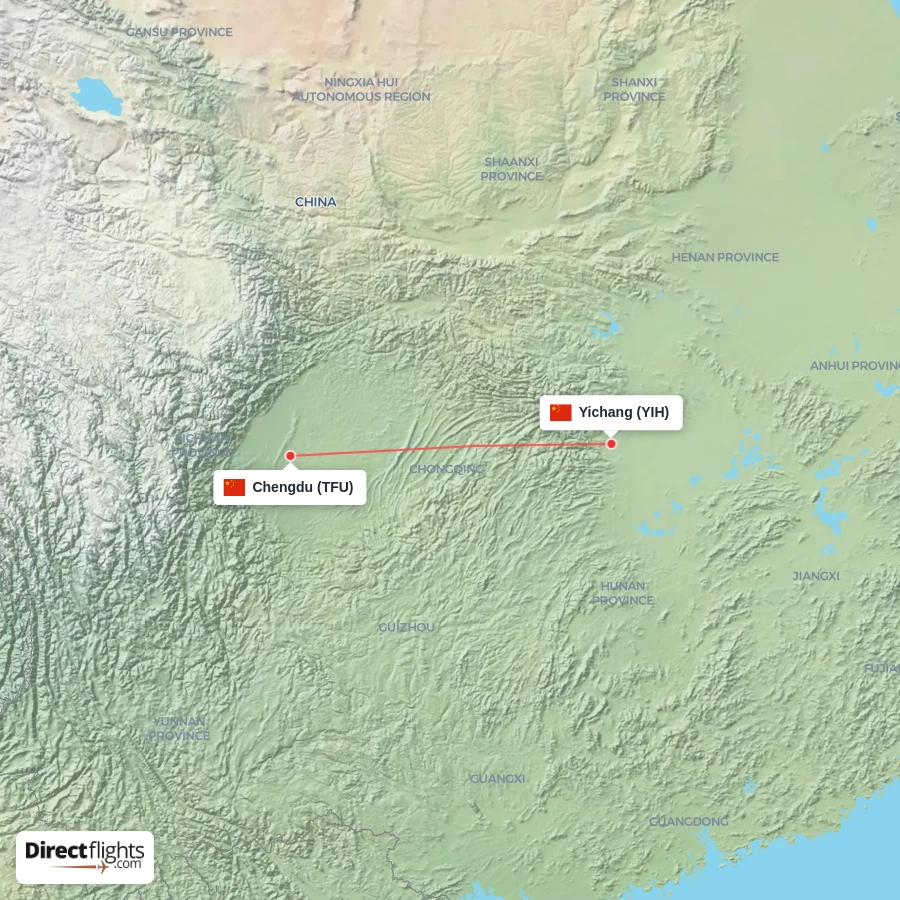 YIH - TFU route map