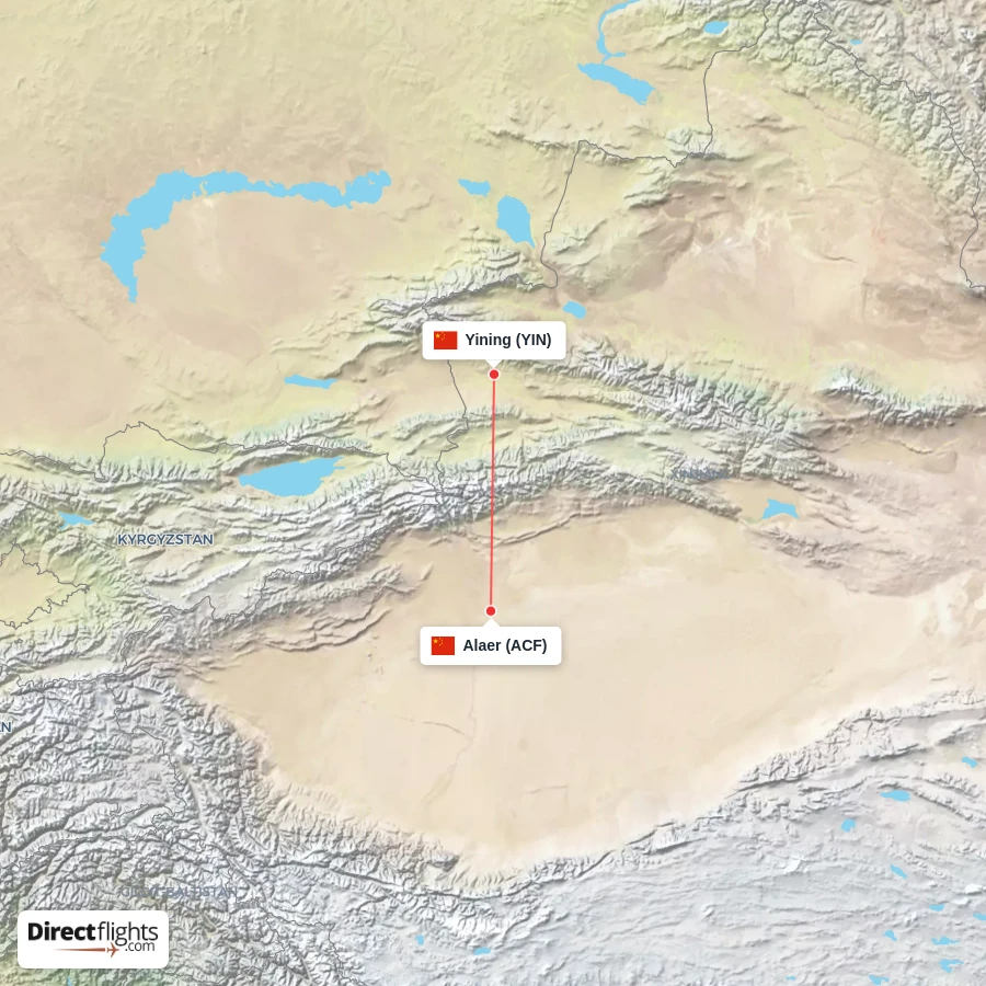 YIN - ACF route map