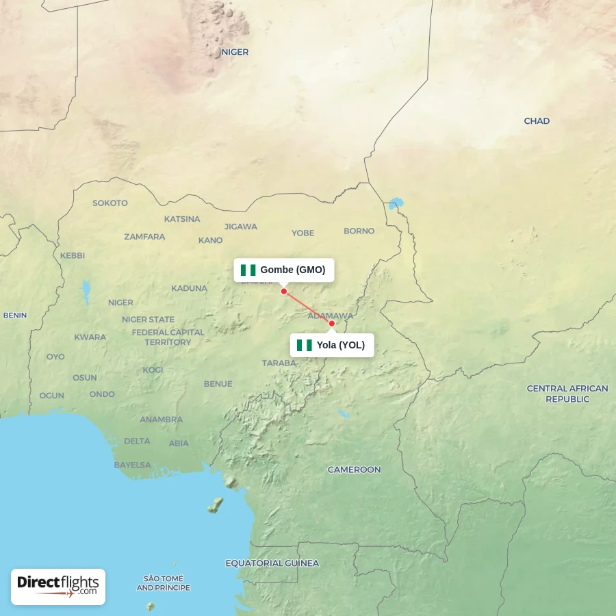 YOL - GMO route map