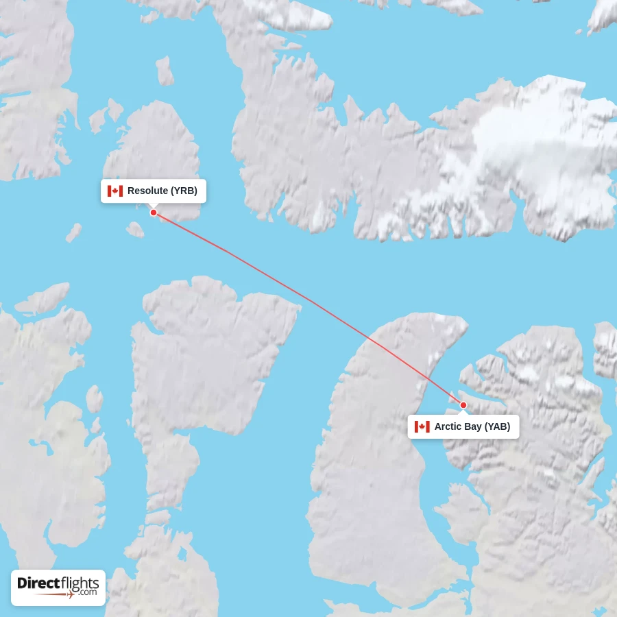 YRB - YAB route map