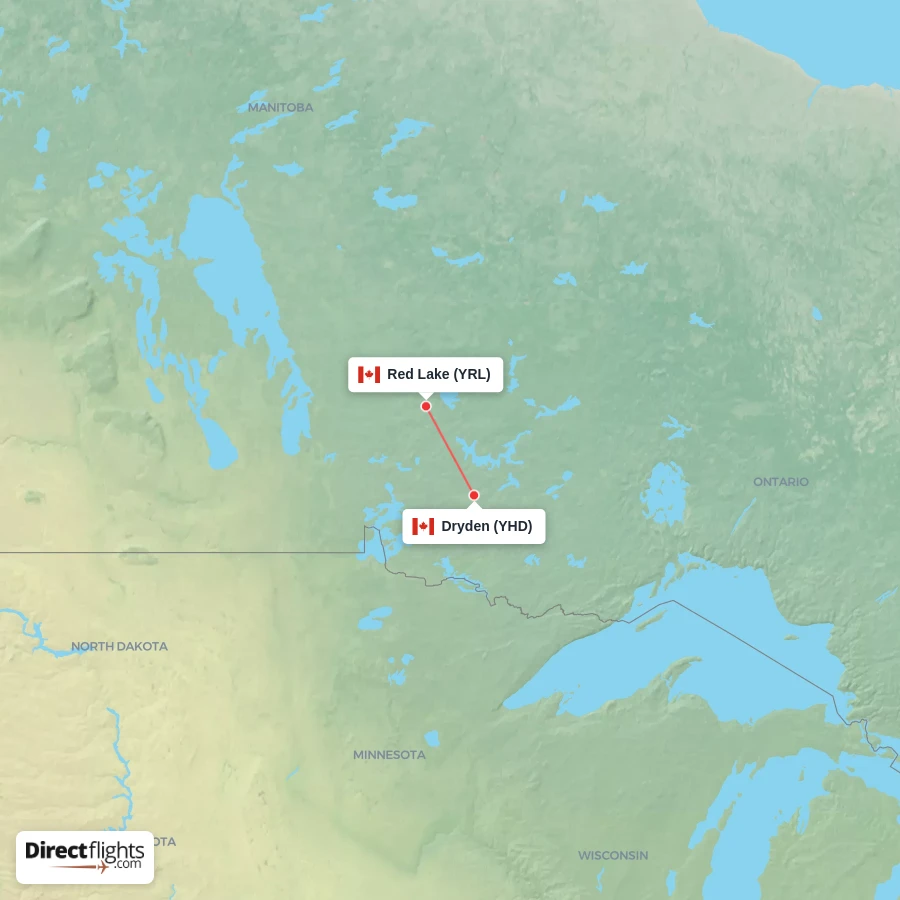 YRL - YHD route map