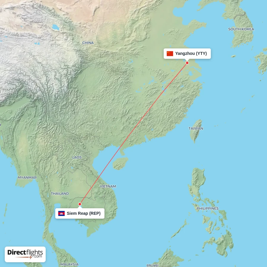 YTY - REP route map
