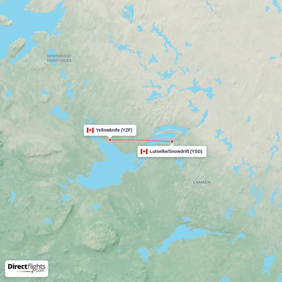 YZF - YSG route map