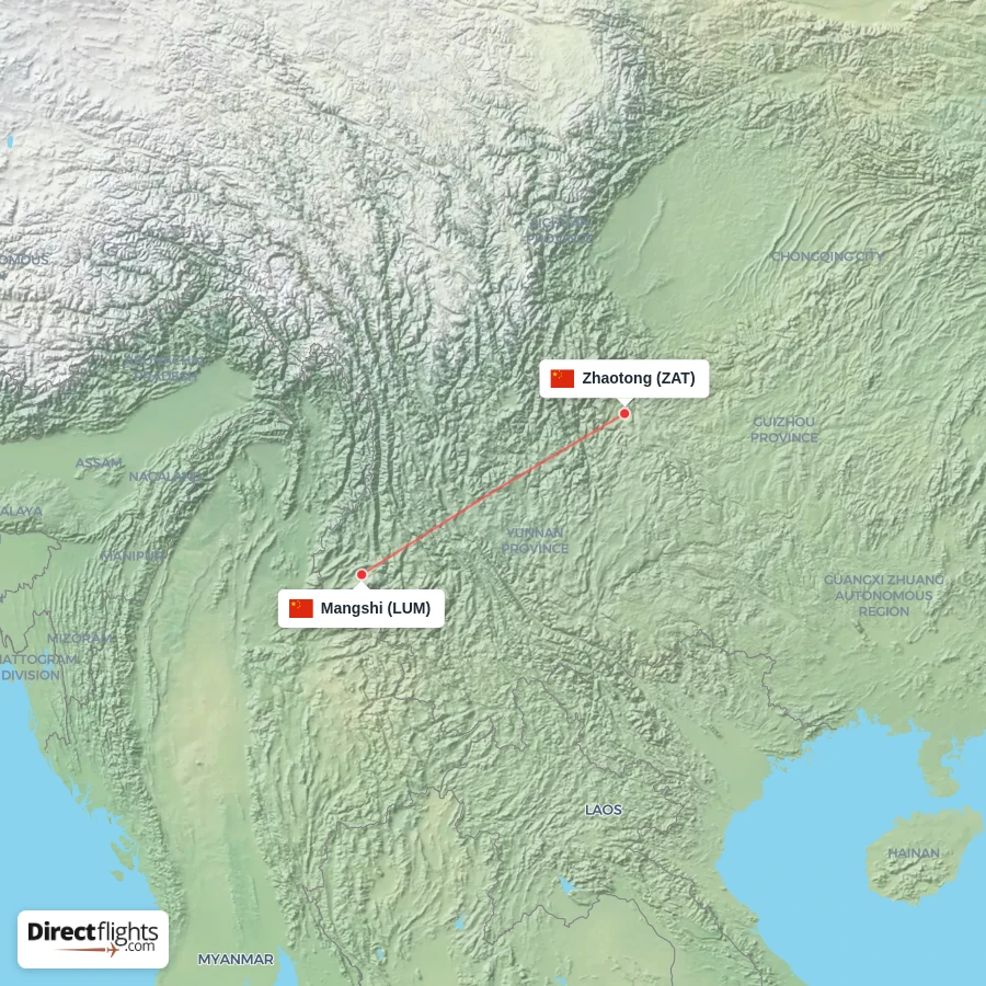 ZAT - LUM route map