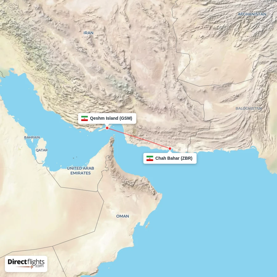 ZBR - GSM route map