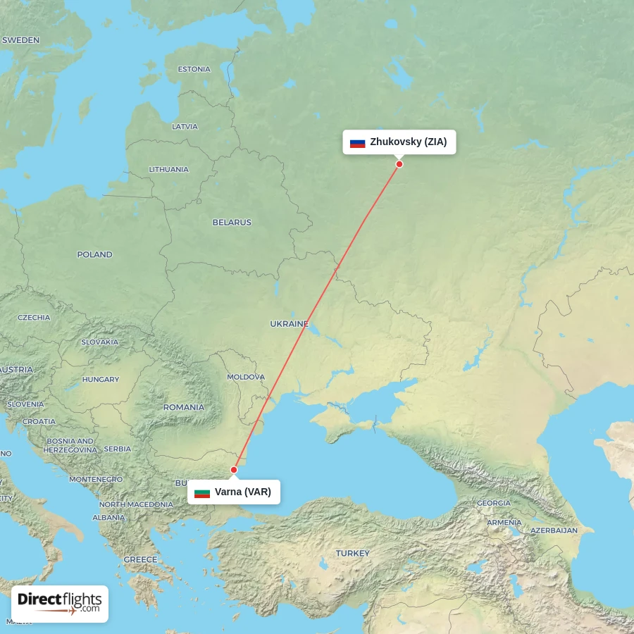ZIA - VAR route map
