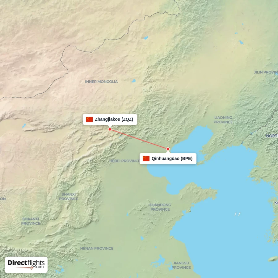 ZQZ - BPE route map