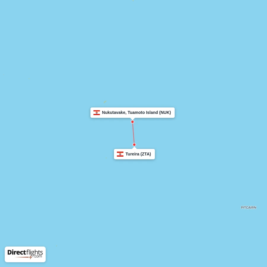 ZTA - NUK route map